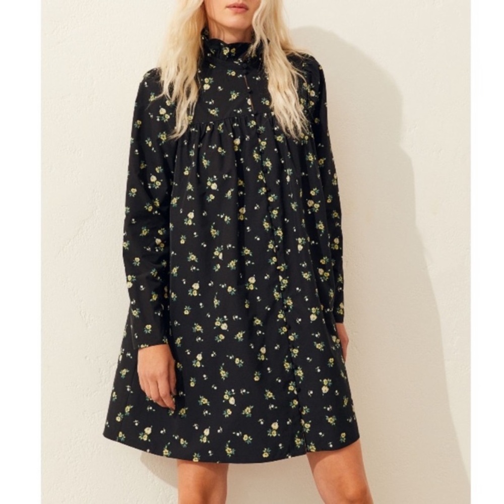 HM floral dress bloggers favorite